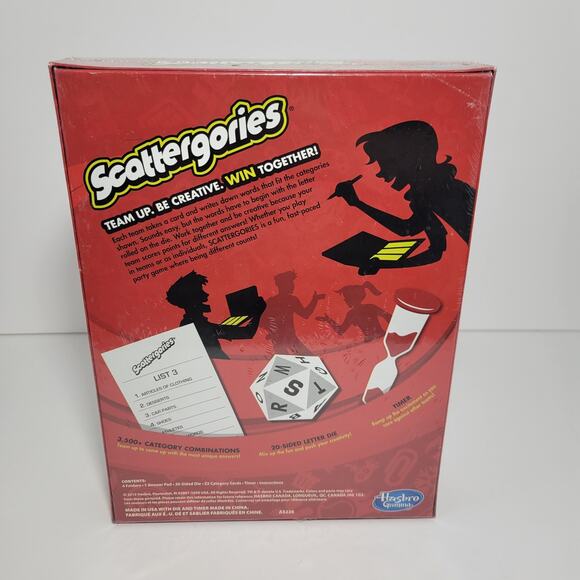 NEW Scattergories Game by Hasbro Gaming - Brand New Sealed - Picture 3 of 4